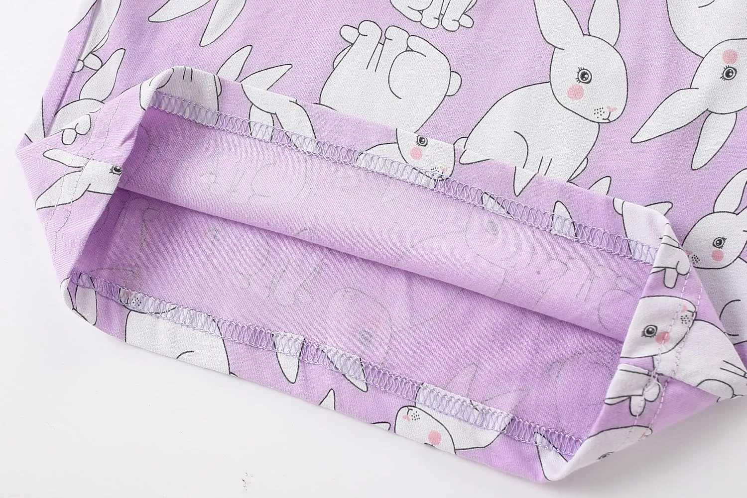 Popshion Little Girls Mermaid Pajamas 2 Piece Set 100% Cotton Sleepwear Toddler Clothes for Kids Baby Ladybug Style PJs