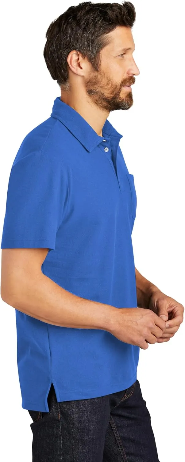 Port Authority C-Free Cotton Blend Pique Pocket Polo