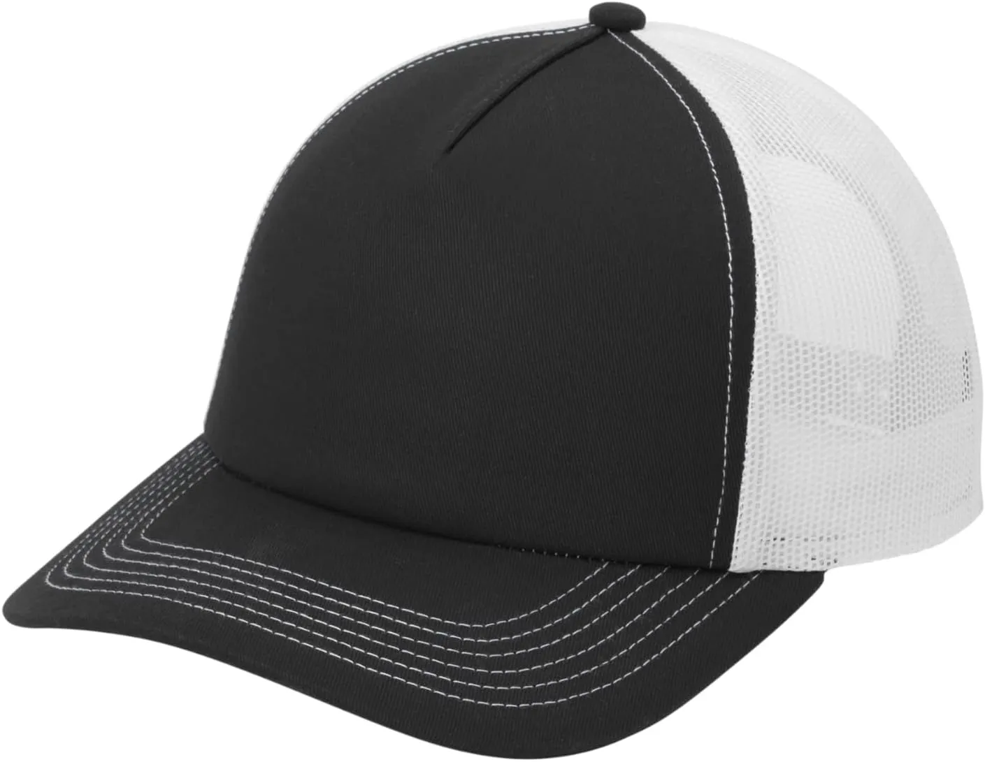 Port Authority Low-Profile Snapback 5-Panel Trucker Cap