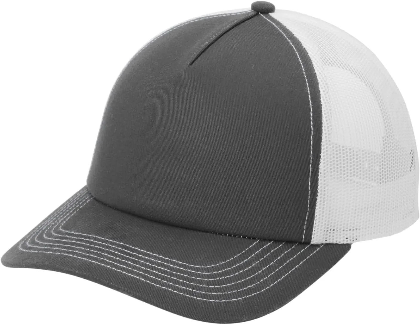 Port Authority Low-Profile Snapback 5-Panel Trucker Cap