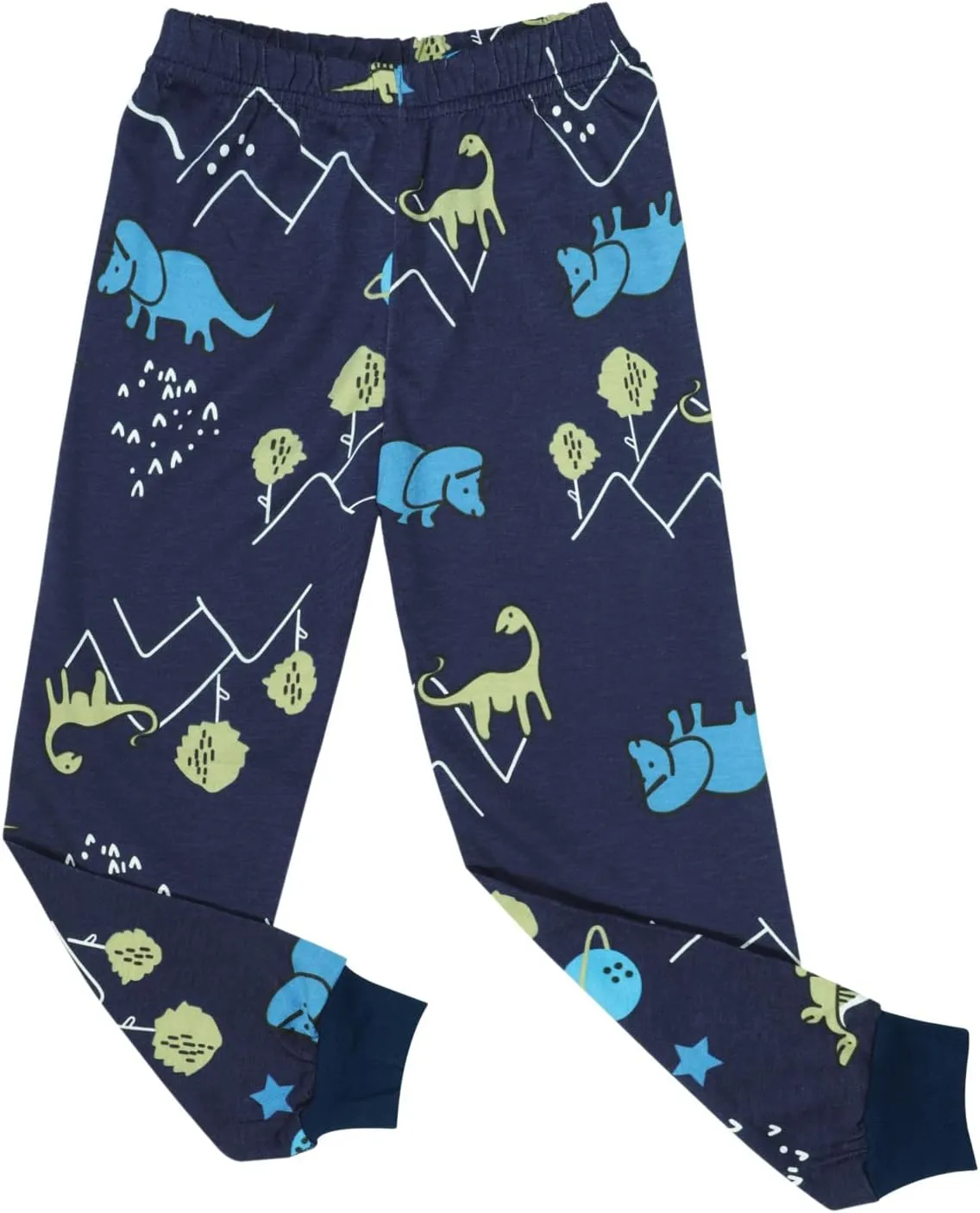 Qtake Fashion Boys Pajamas Planet Winter Long Sleeve Children Set Cotton Little Kids Pjs Sleepwear Size 2-12 year
