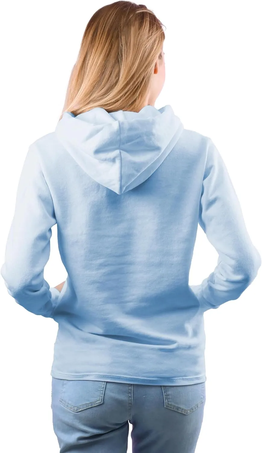 Sexy Basics Women's French Terry Fleece Full-Zip Hoodie | All Season Cotton Knit Jacket | Multi Packs & Colors
