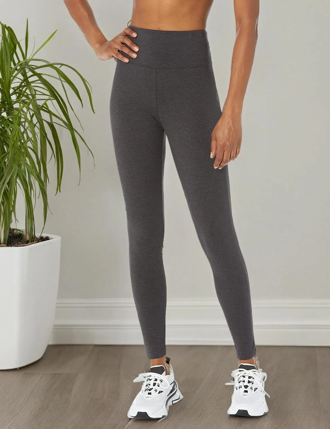 Spalding Women's Activewear High Waisted Spandex Full Length Legging