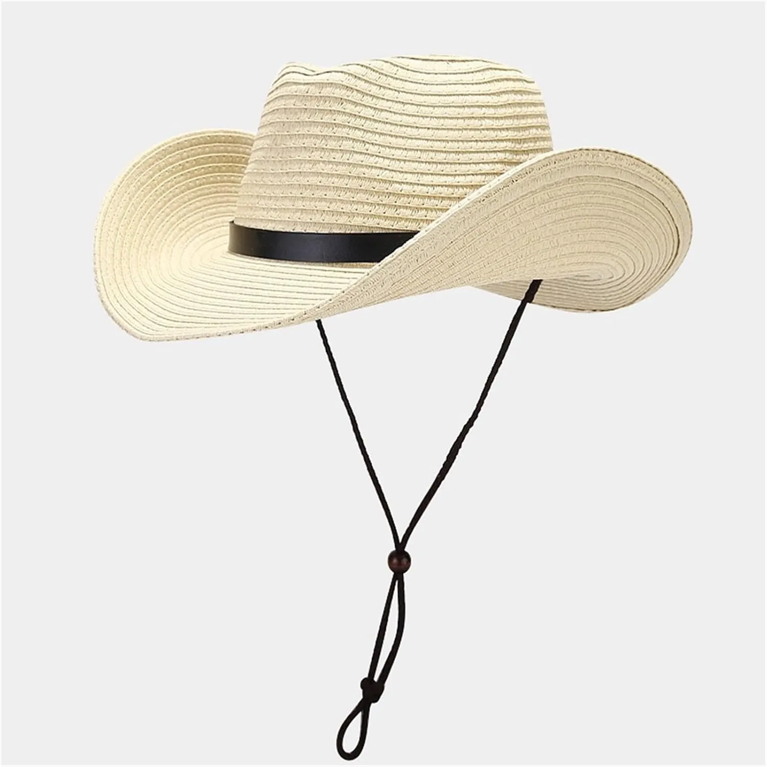 Straw Cowboy Hats for Women Men Western Foldable Sun Cowgirl Cap Hat Fedora Panama Hat Roll up Wide Brim Beach Hats