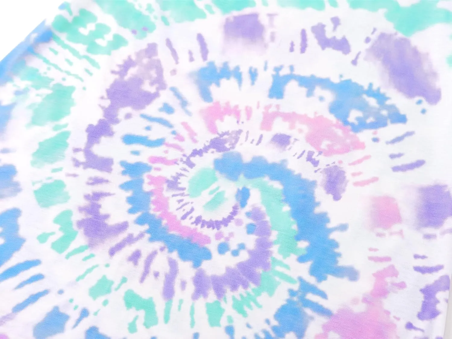 Tebbis Girls Nightgown – Soft Long Sleeves Sleepwear Trendy Tie Dye Spiral Nightdress Pajama Teen/Little Size 6-16