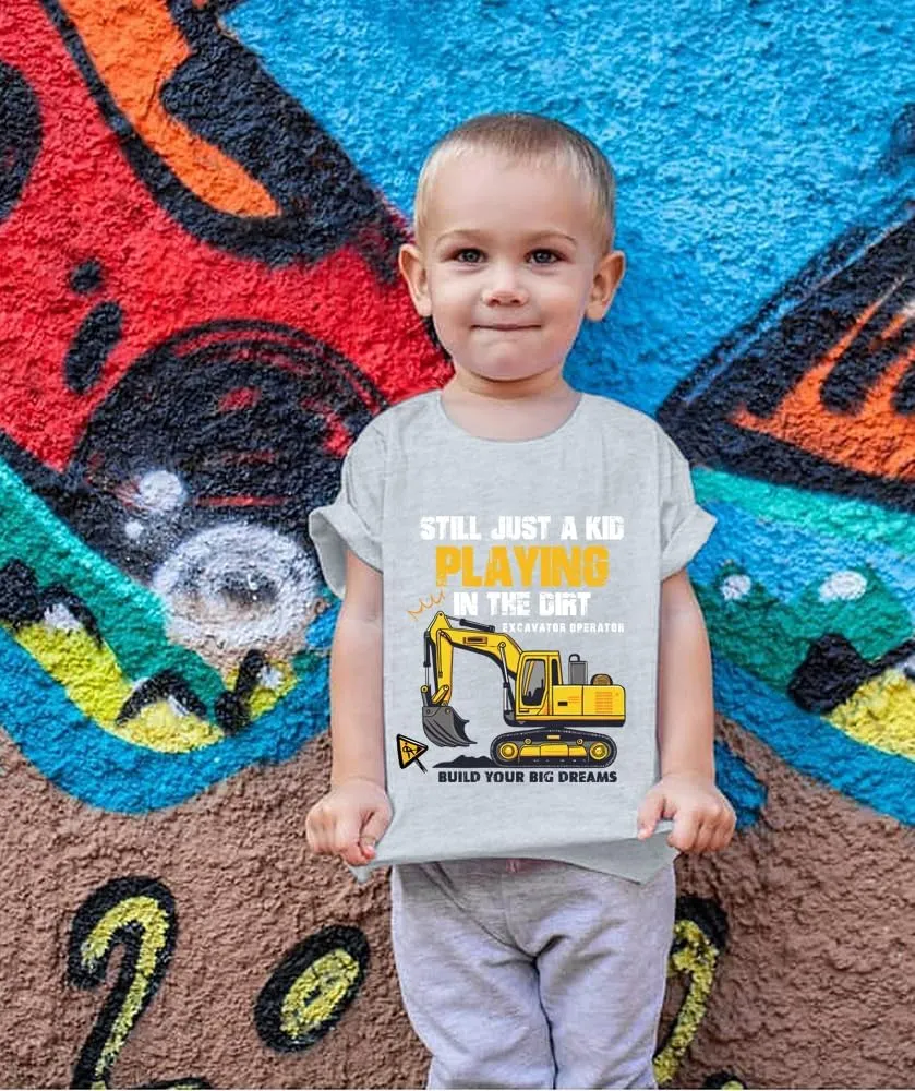 Toddler Baby Boys Tops Cartoon Dinosaur Print Tees Kids Cotton Clothes Summer Short Sleeves T-Shirts