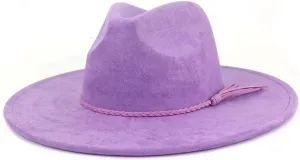 Unisex Wide Brim Belt Accessories Top Hat Men Women Felt Jazz Hats Classic Party Wedding Church Fedoras Hat