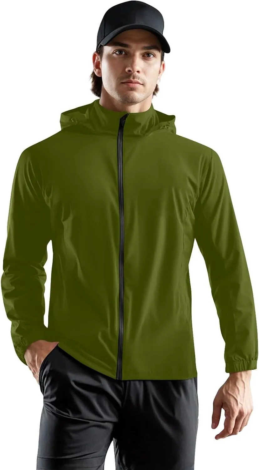 UPF 50  Sun Protection Shirt for Adults and Kids Quick Dry Windbreaker Waterproof Outdoor Full Zip Up Raincoat