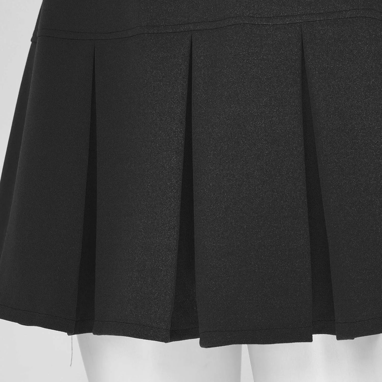 Women Girl Stretch Elastic High Waist Mini Skirt Casual Pleated Skirts Activewear Skirts