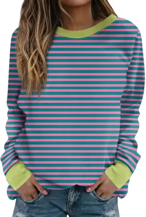 Women Sweater Printed Halloween Pullover Hoodie No Hoodie Casual Fit Basics Womens Clothing Women Lightweight
