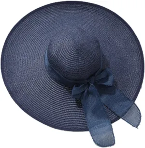 Womens Hat Wide Brim Floppy Beach Sun Hat for Women UPF 50  Vacation s Birthday Easter
