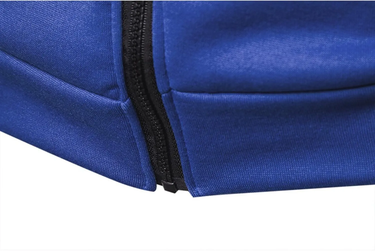 XIAXOGOOL Zip Up Hoodie Men 2023 Color Block Long Sleeve Casual Drawstring Sweatshirt Sport Outwear Coat Jacket with Pockets